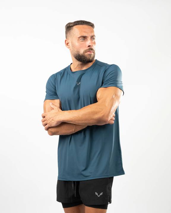BFEERCE UltraFlex Performance Tee Blue
