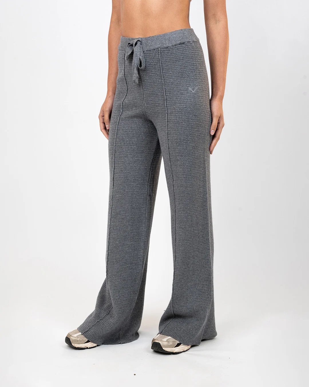 BFEERCE Waffle-Luxe Pants Grey