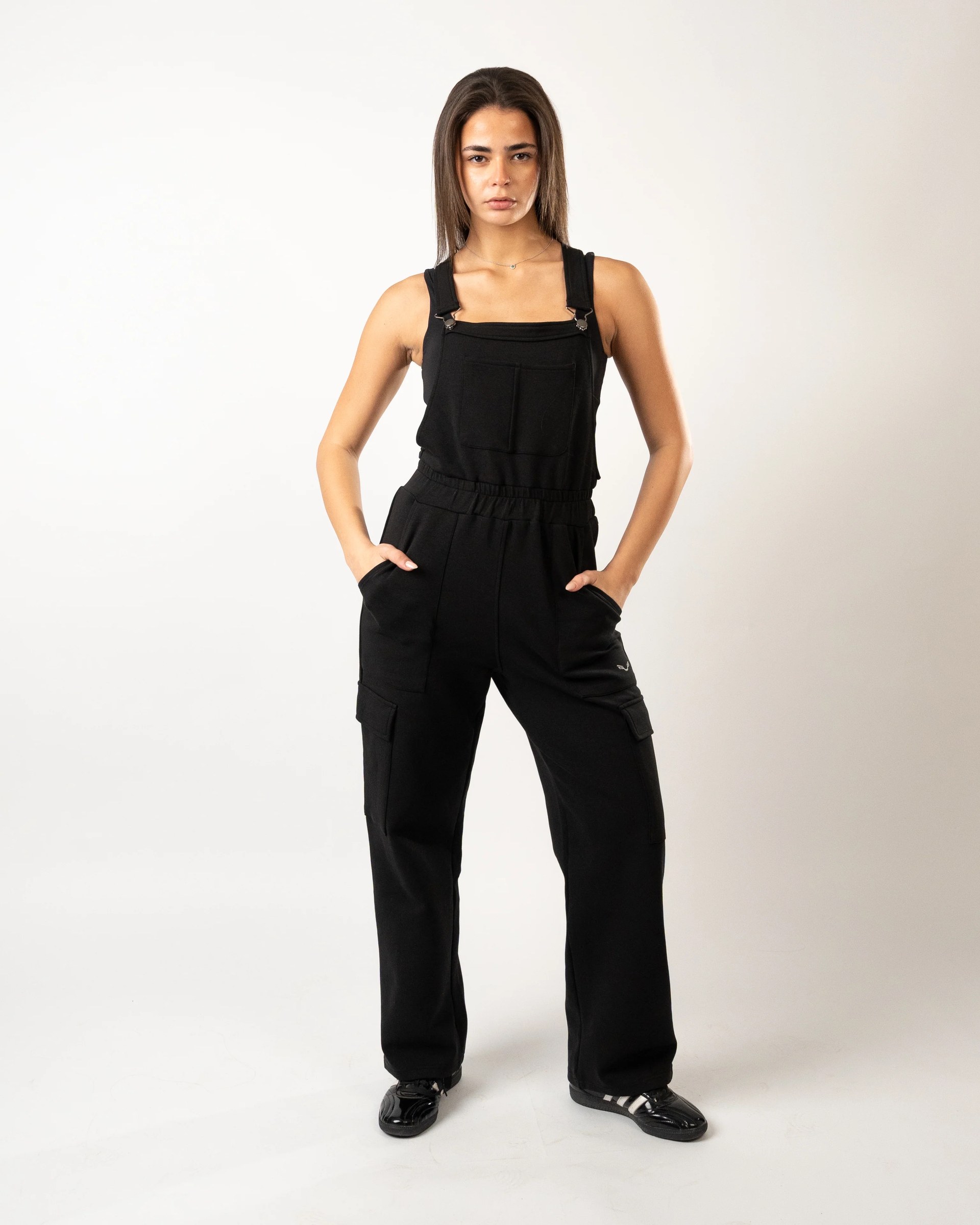 BFEERCE Transform Cargo Jumpsuit Black