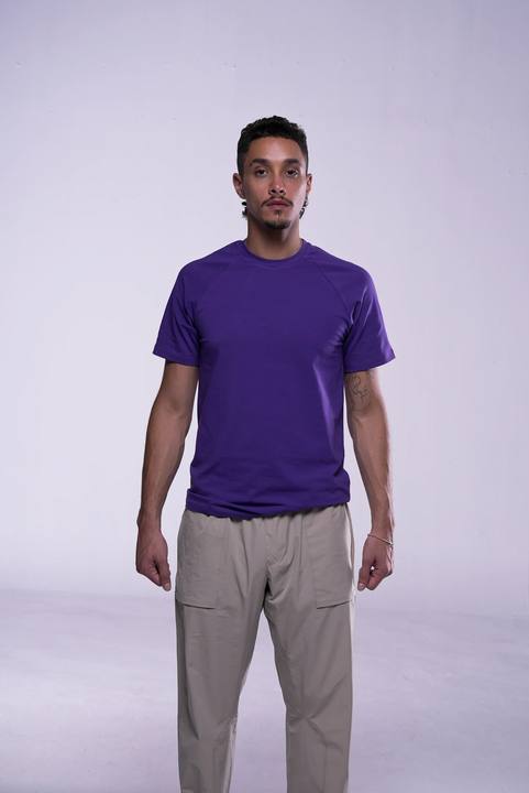 Purple Perfect Fit T-Shirt Men