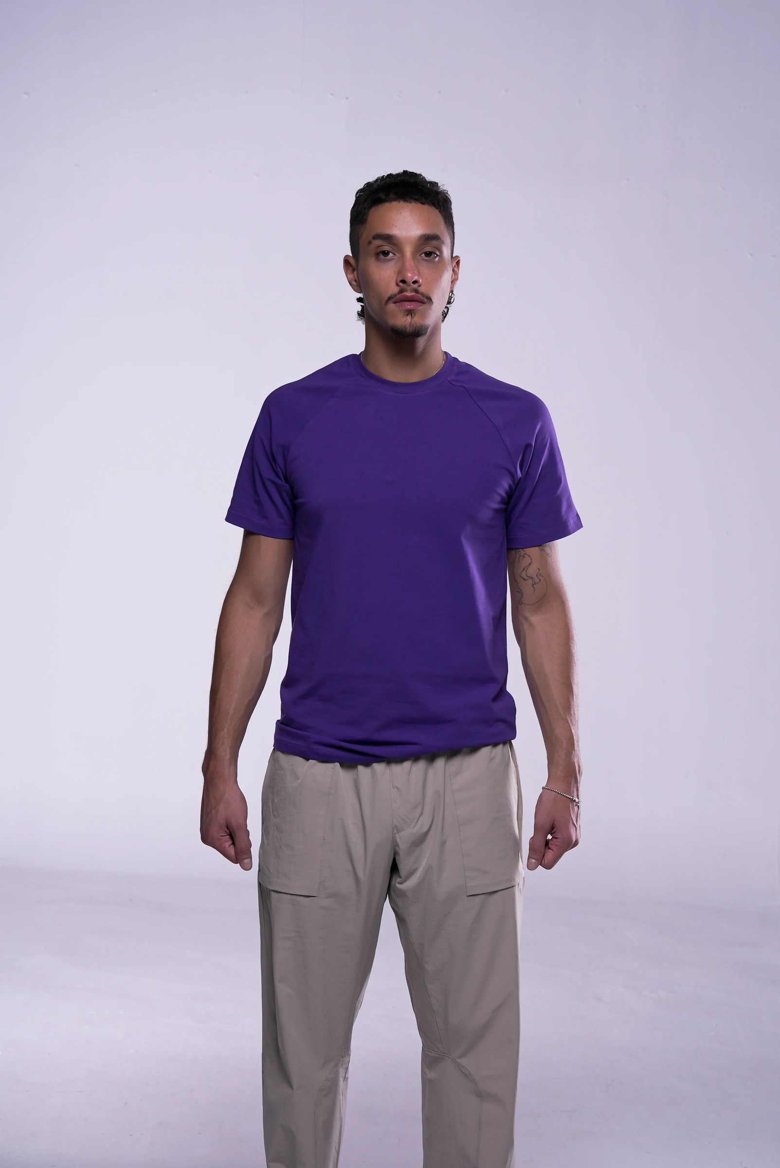 Purple Perfect Fit T-Shirt Men