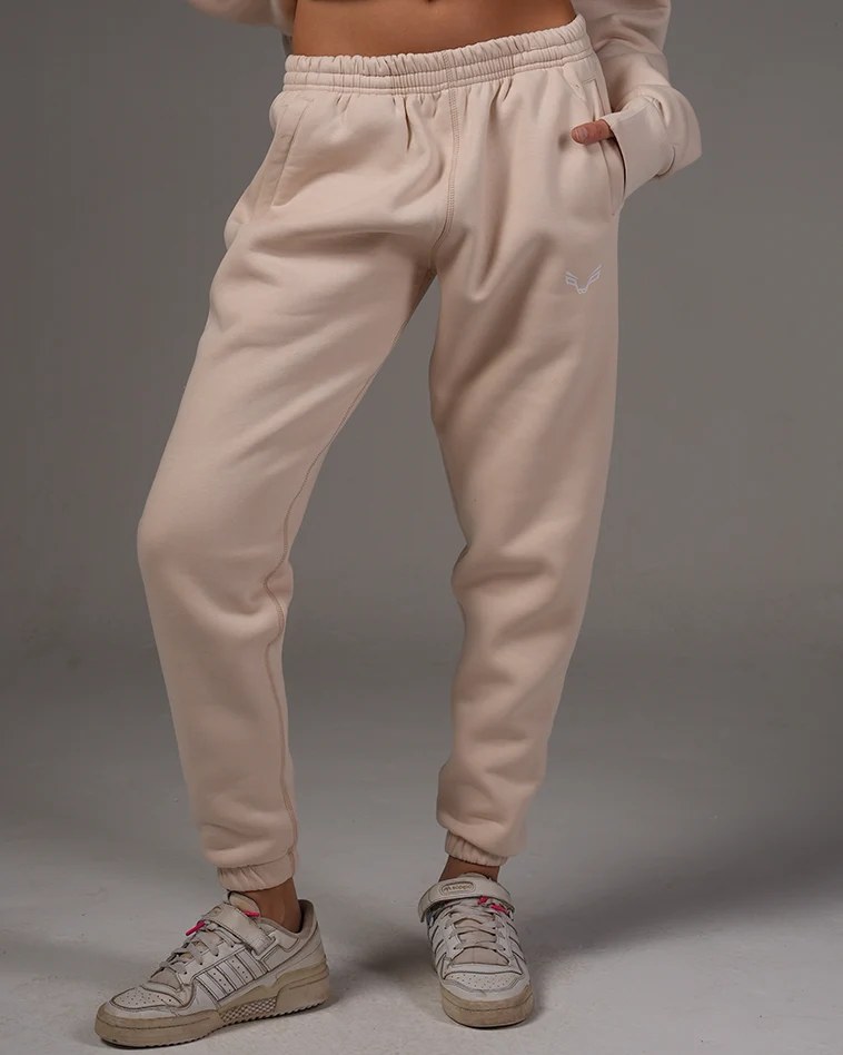 Comfy Oversize Nude Joggers