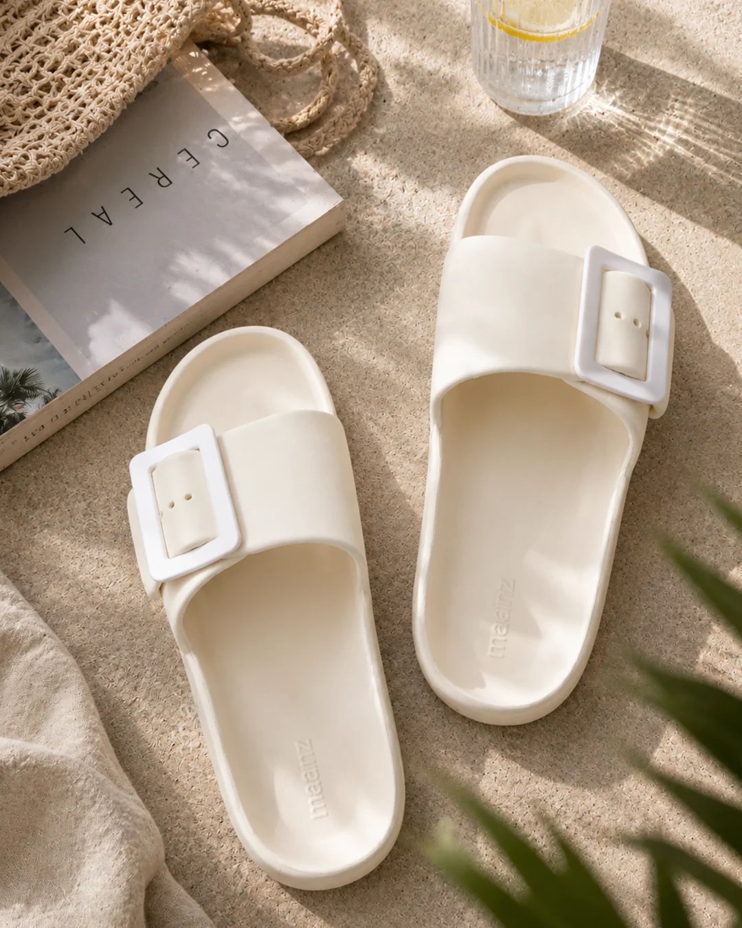 Classic Platform Slides - White