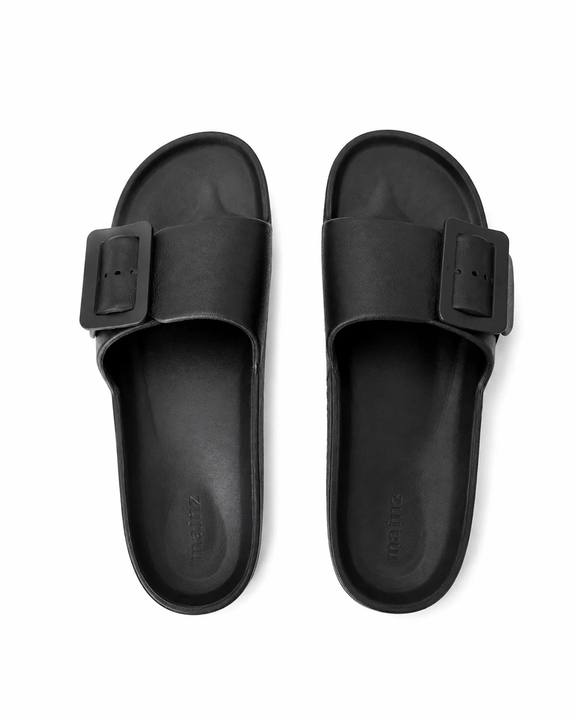 Classic Platform Slides - Black