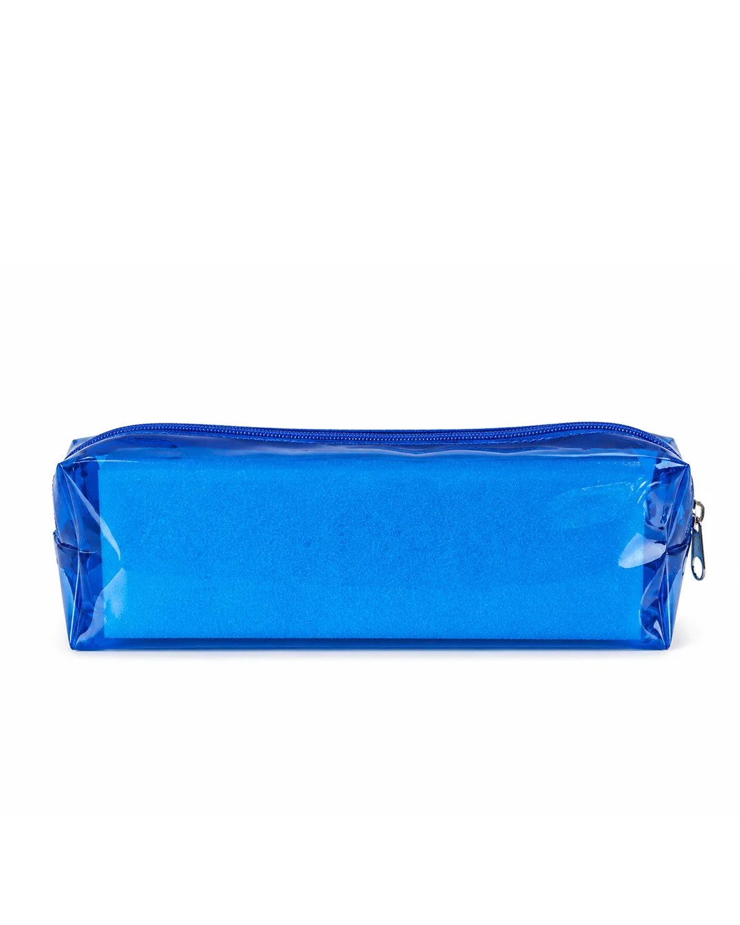 Neon Clear Pouch - Blue