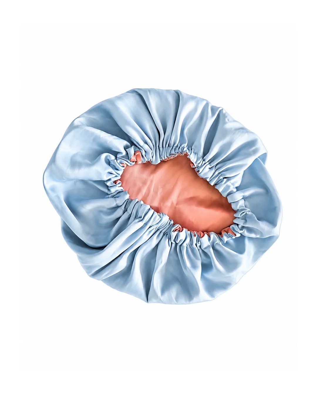 Peach Sky Satin Bonnet - Double Face