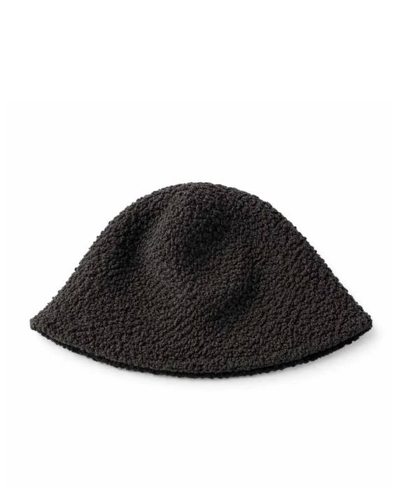 Black - Fur Bucket Hat