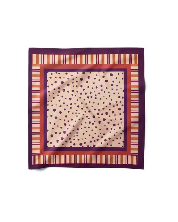 Cinnamon Touch - Silk Satin Scarf