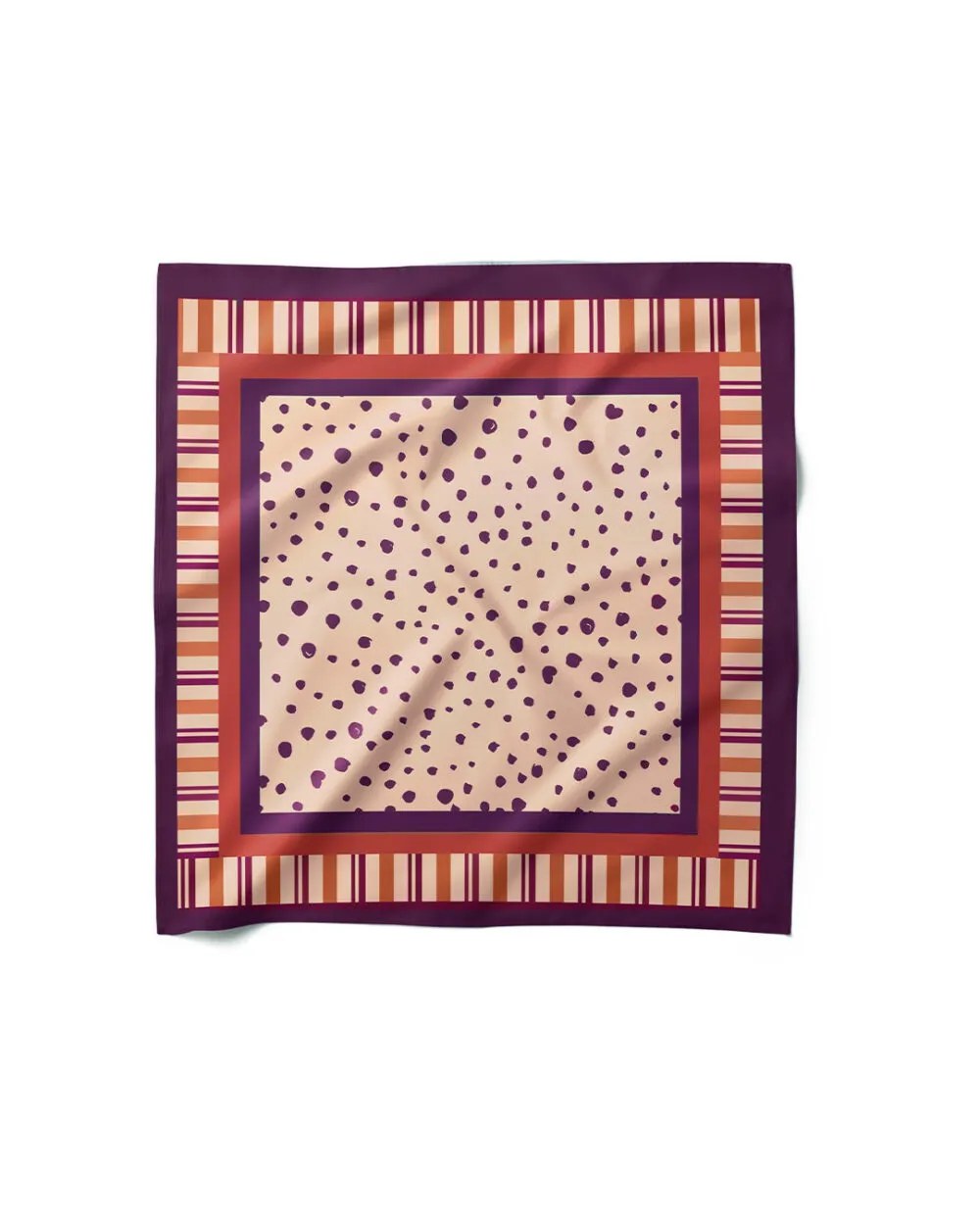 Cinnamon Touch - Silk Satin Scarf