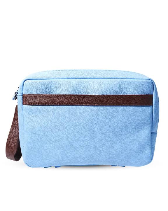 Sky Mocha - Leather Laptop Sleeve