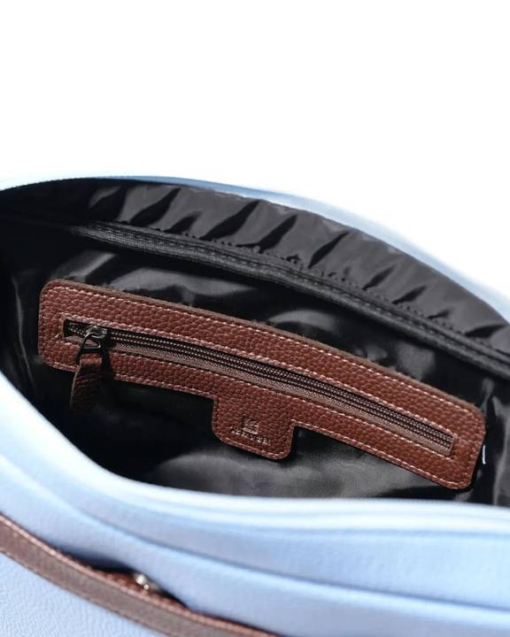 Sky Mocha - Leather Laptop Sleeve