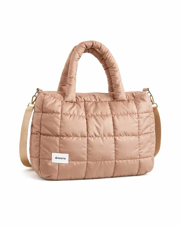 Puffer Bag – Caramel Beige