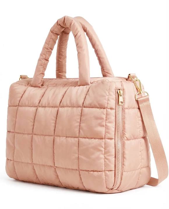 Puffer Bag – Caramel Beige