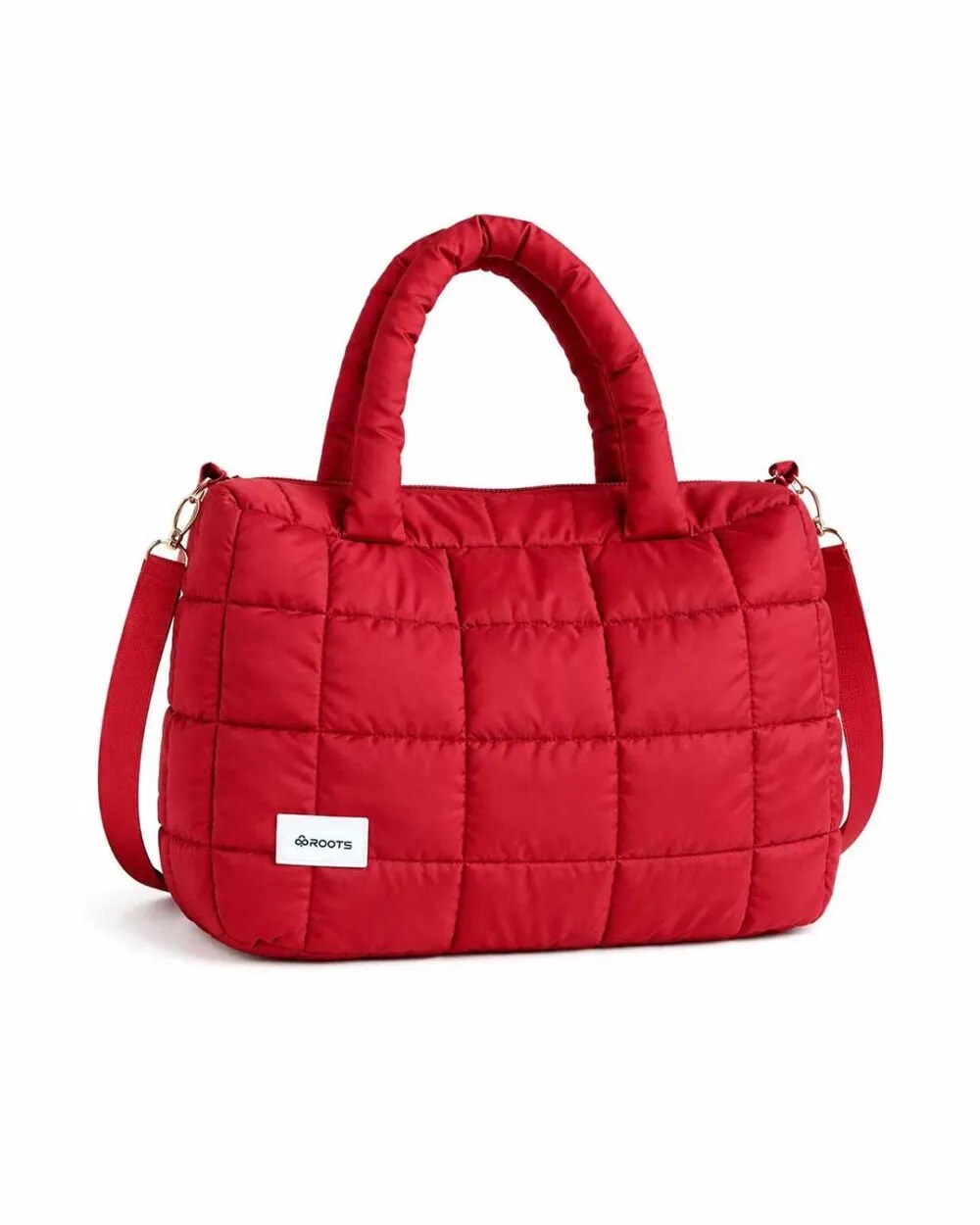 Puffer Bag - Dark Red