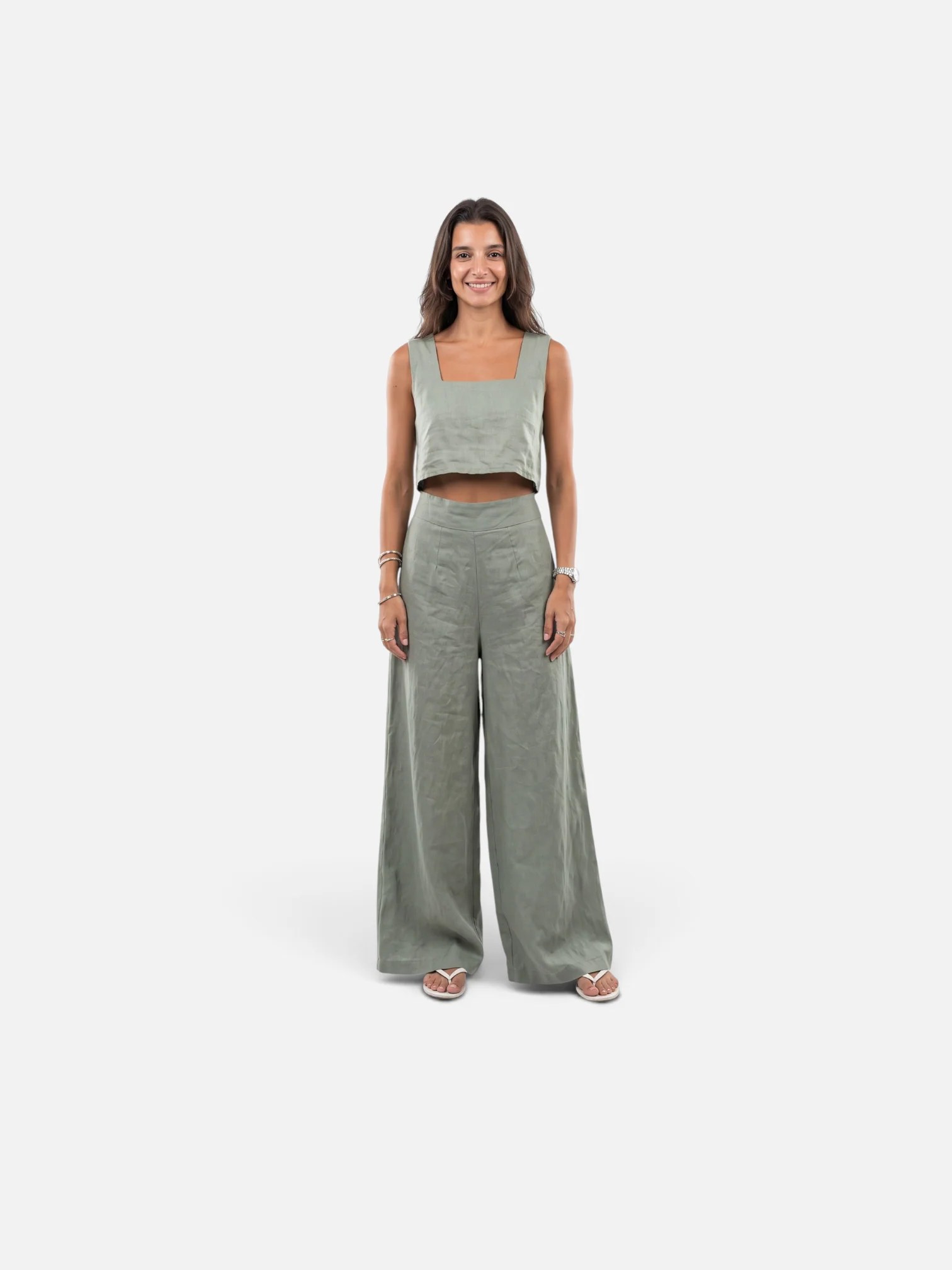 Sage Linen set