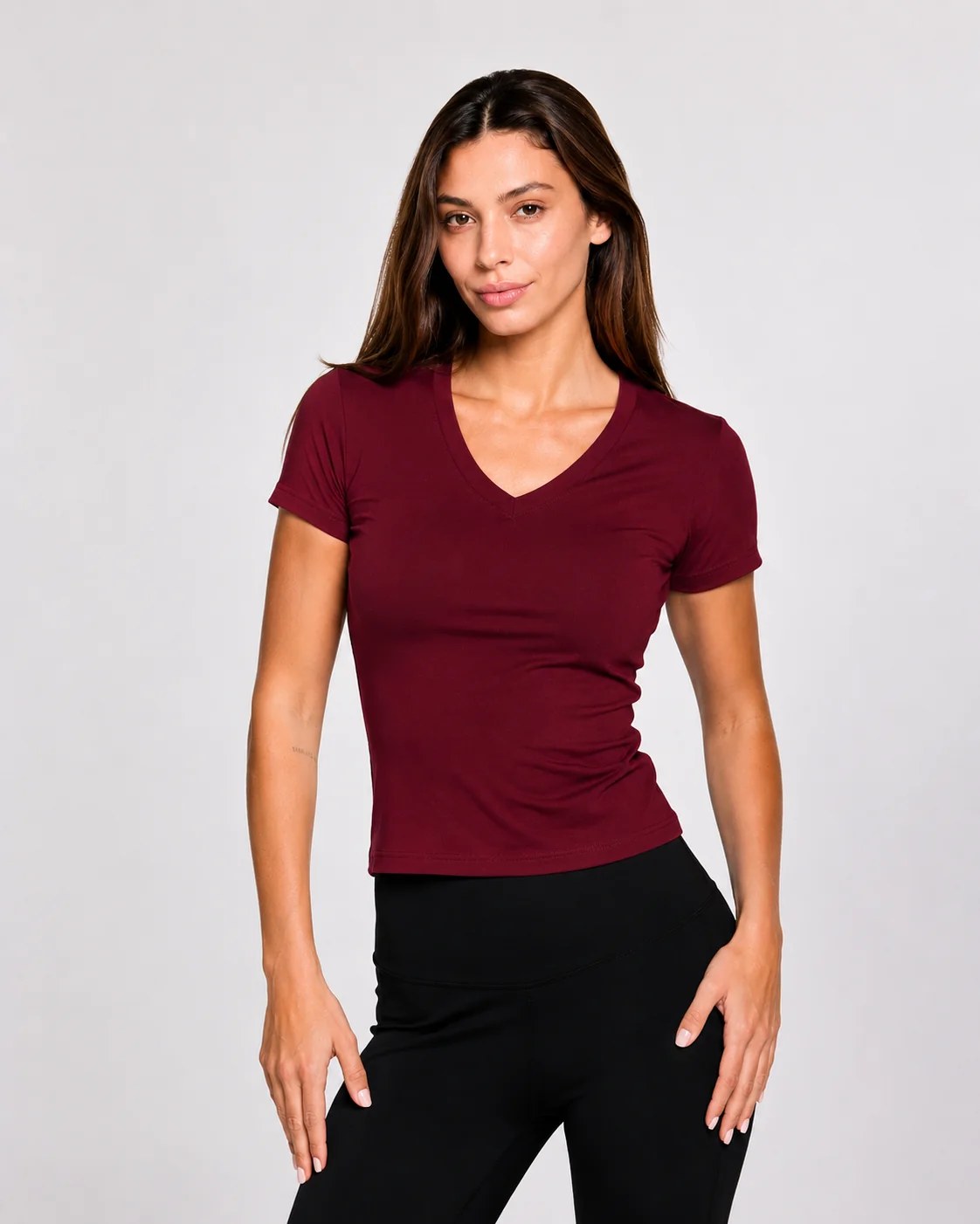 Sculpt Tee V-neck