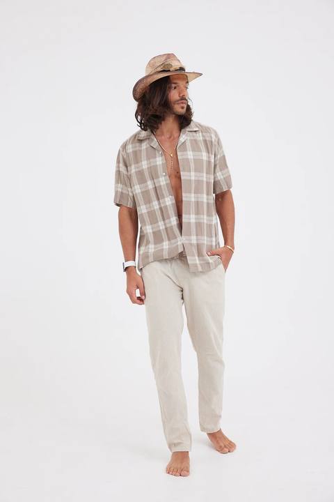 The patterned brown