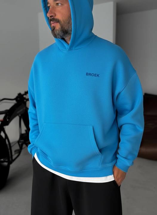 Oversized Hoodie - Light Blue