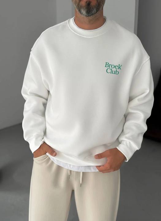 Broek Club 1988 Crewneck - White