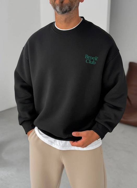 Broek Club 1988 Crewneck - Black