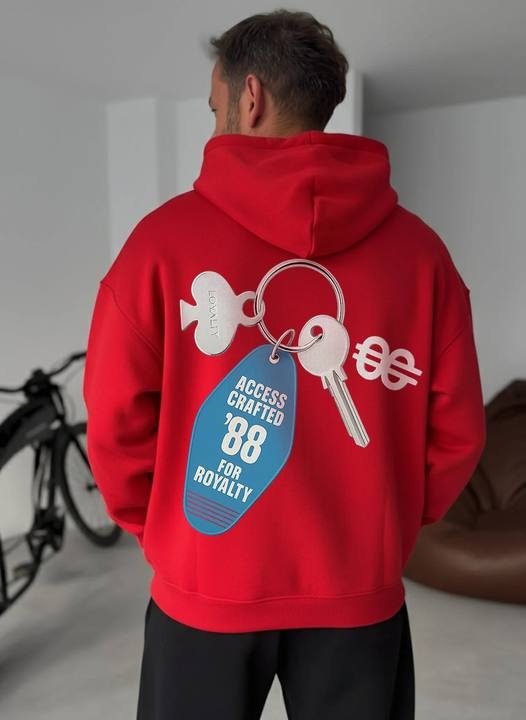 Access Granted 88 Hoodie - Red