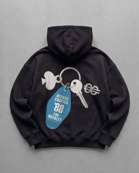 Access Granted 88 Hoodie - Black
