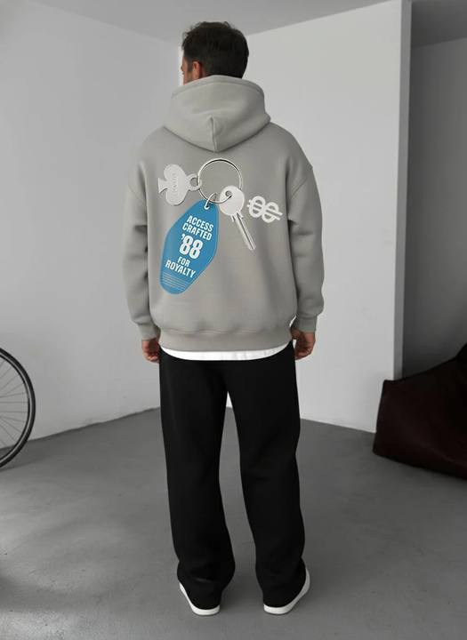 Access Granted 88 Hoodie - Silver