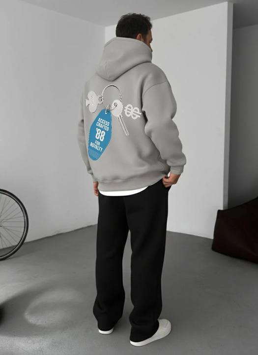 Access Granted 88 Hoodie - Silver