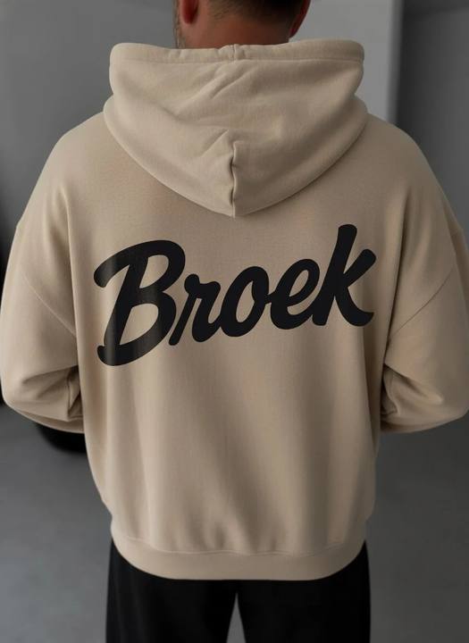 Broek Signature Hoodie - Beige