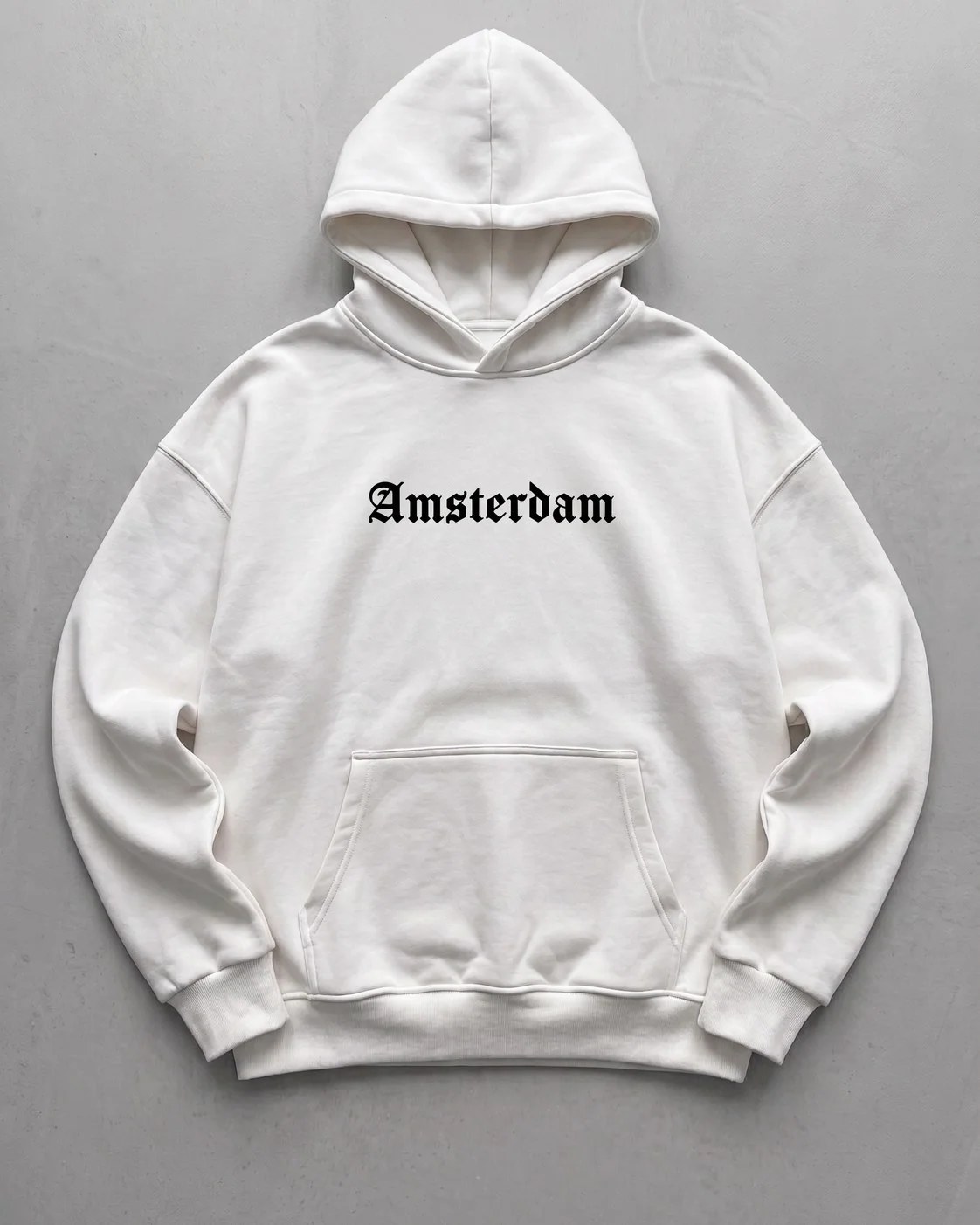 Off-White "Amsterdam" Printed Oversize Hoodie
