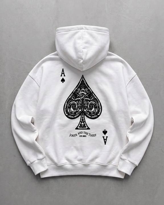 Off-White "Ace" Printed Oversize Hoodie
