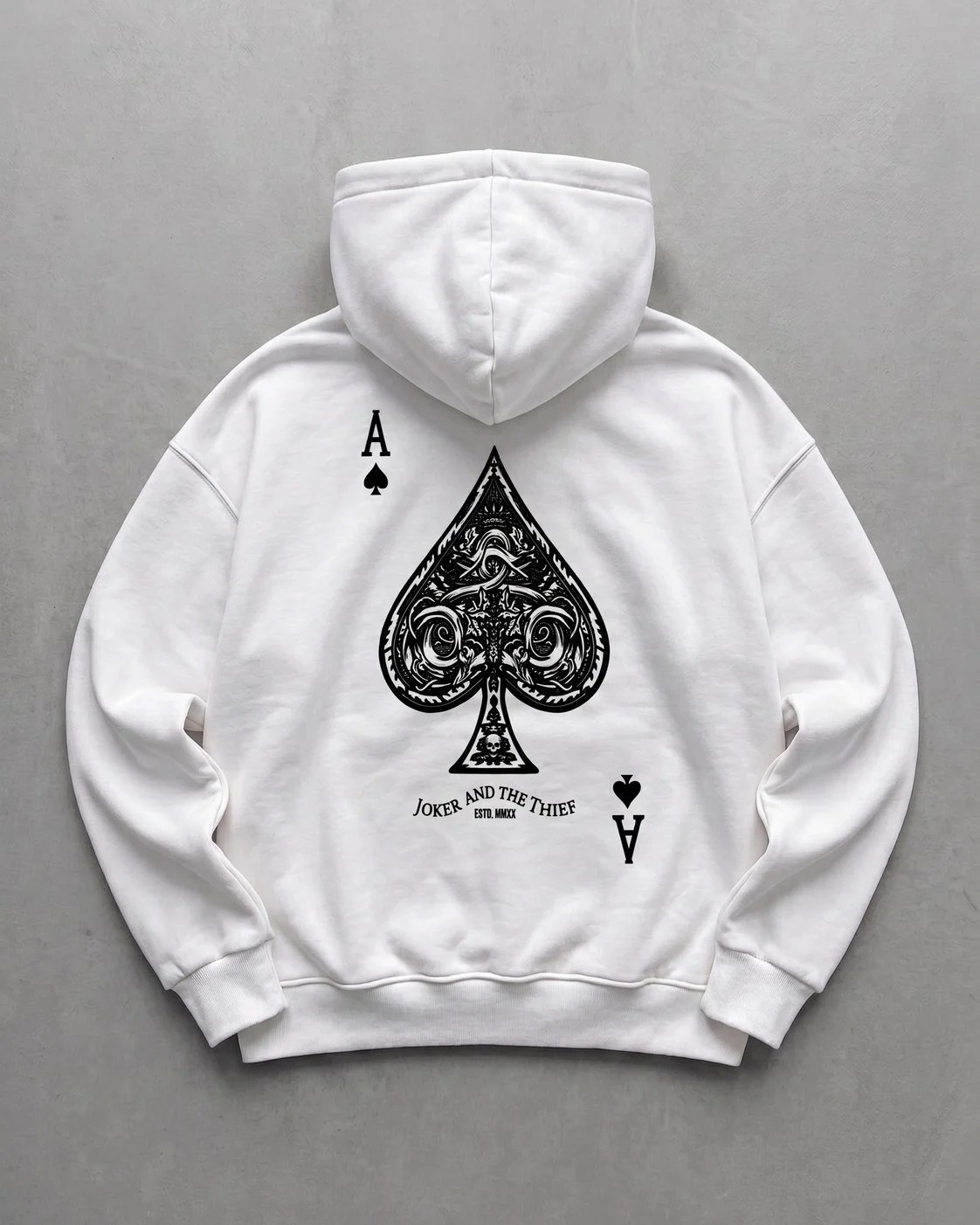 Off-White "Ace" Printed Oversize Hoodie
