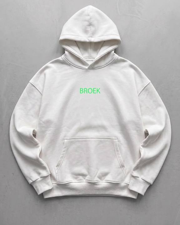 Off-White "Exceptional" Printed Oversize Hoodie