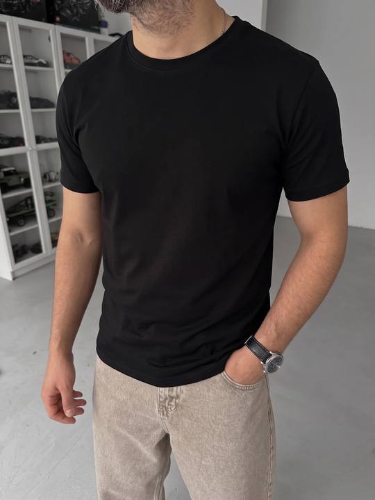 Black Regular Fit T-Shirt