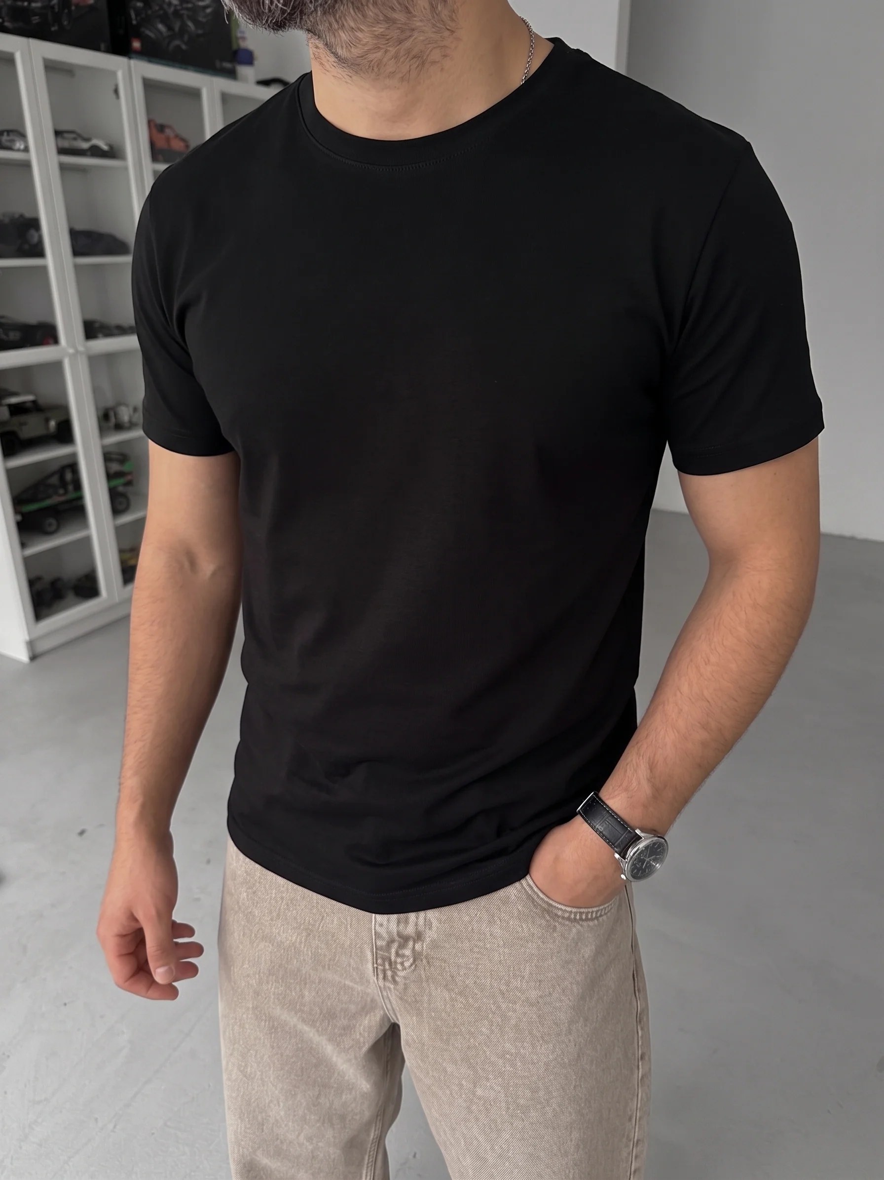Black Regular Fit T-Shirt