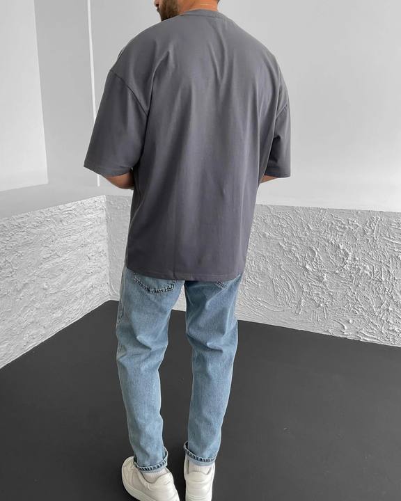Smoked "Loser" Printed Oversize T-Shirt