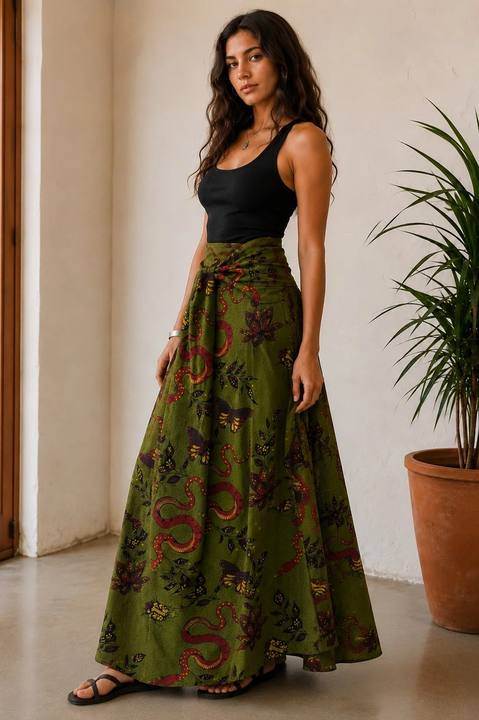 Skirt with a Character