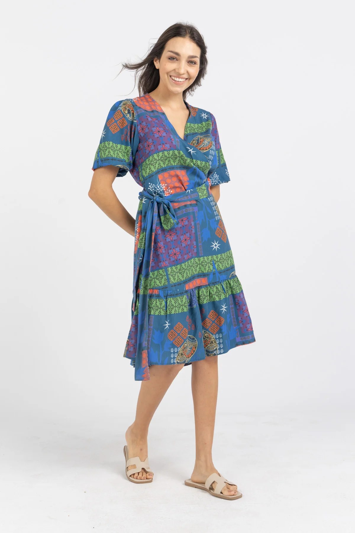 The Wrap Whisper Dress