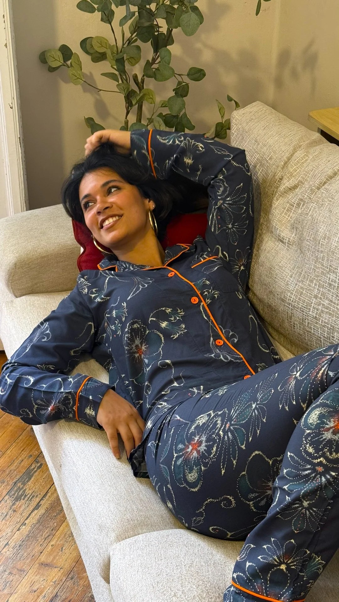 Astrah Midnight Pajama Set