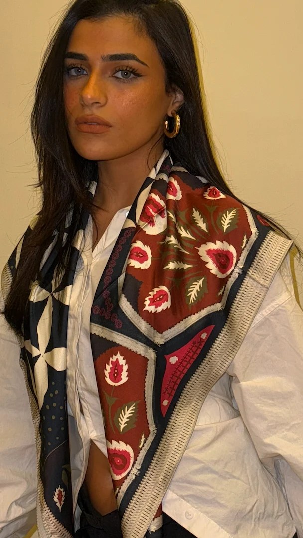 Bold Pattern Soft Intentions Scarf
