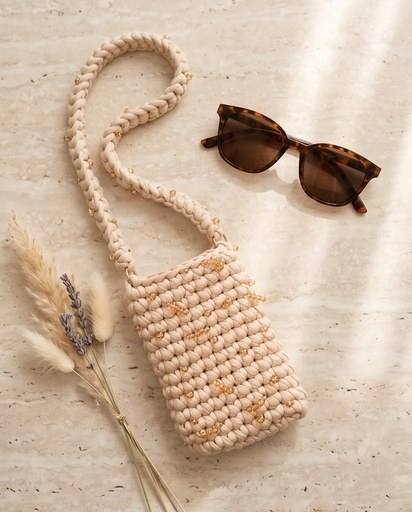 Sandy Knit Crossbody