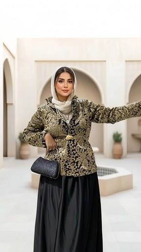 Baroque Jacquard Jacket