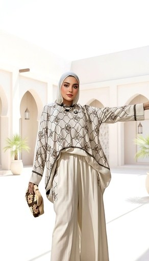 Thread Embroidered Casual Linen Suit it