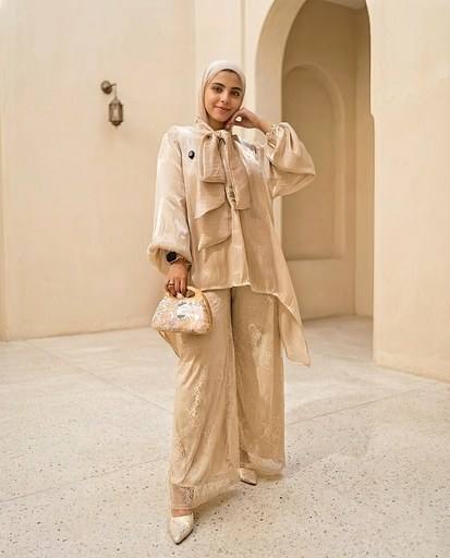 Lace Pants Ribbed Suit