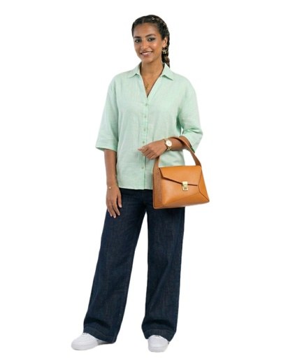Pistachio Textured Shirt
