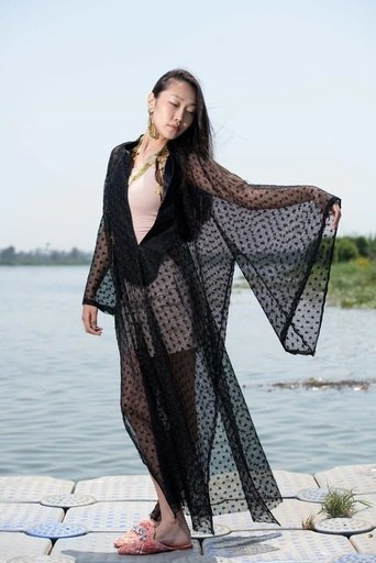 Morjana Crochet Cover-Up Dress