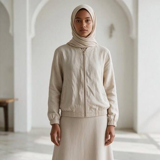Linen Skirt Suit(C)(2p)