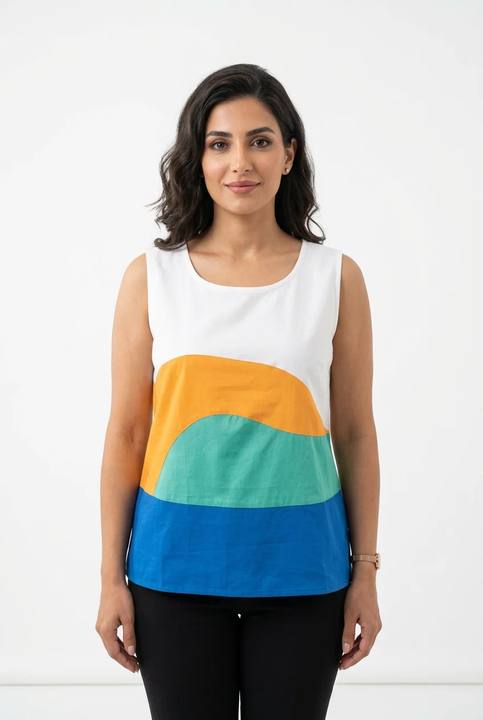 Linen Cut Top