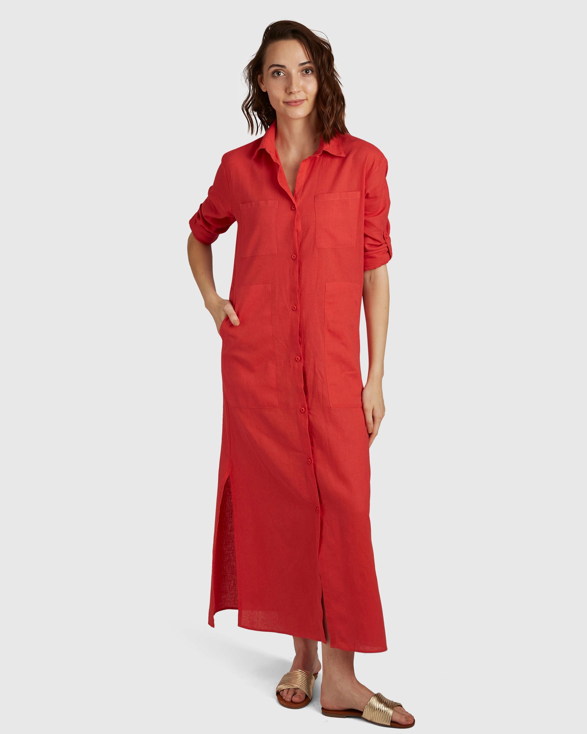 Linen Tunic Dress