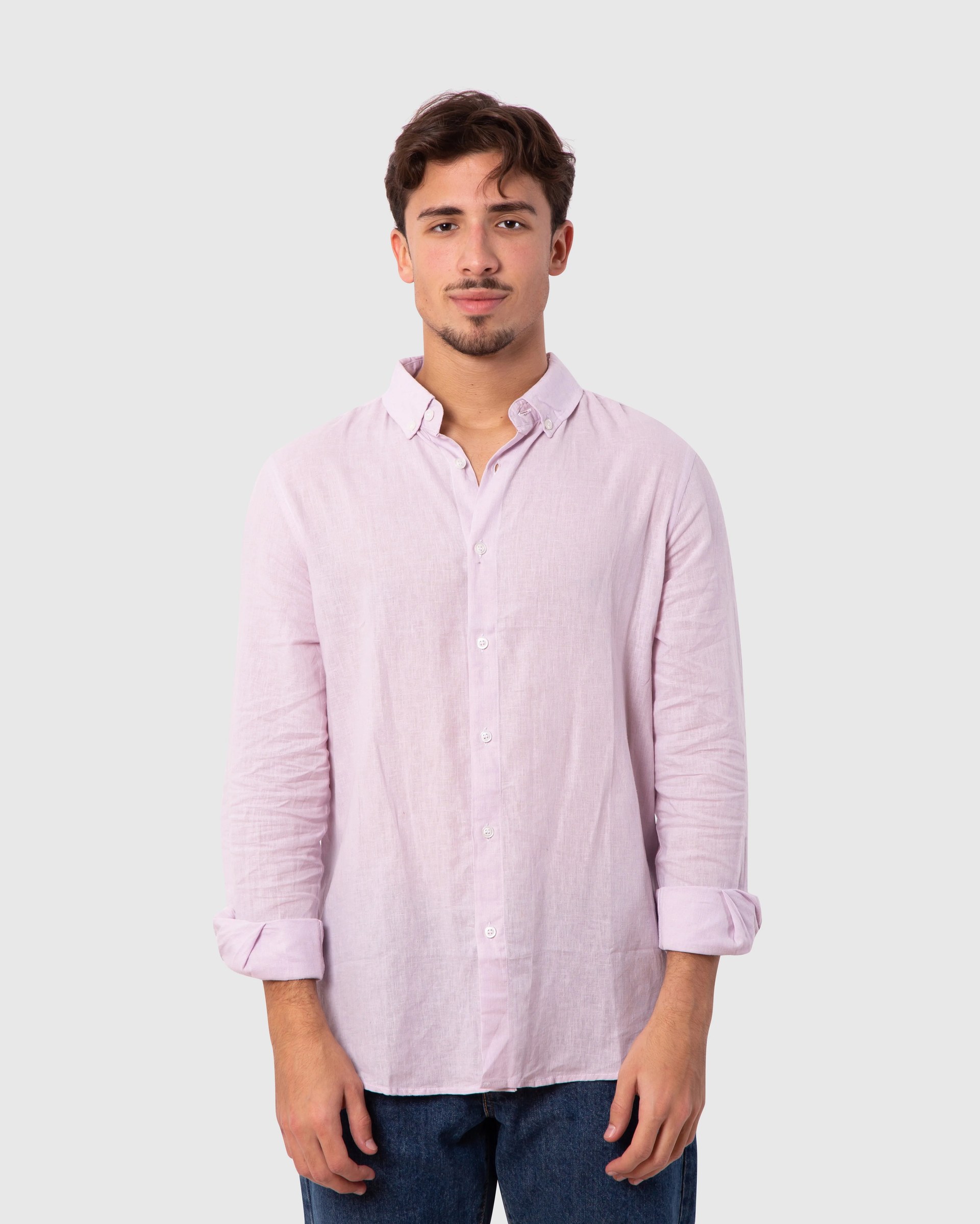 Slim Fit Linen Shirt